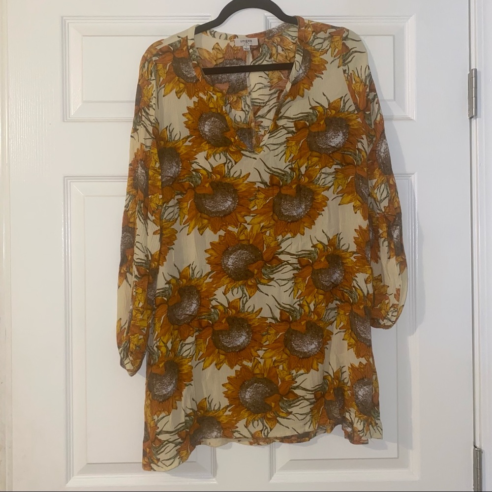 Umgee Sunflower Tunic